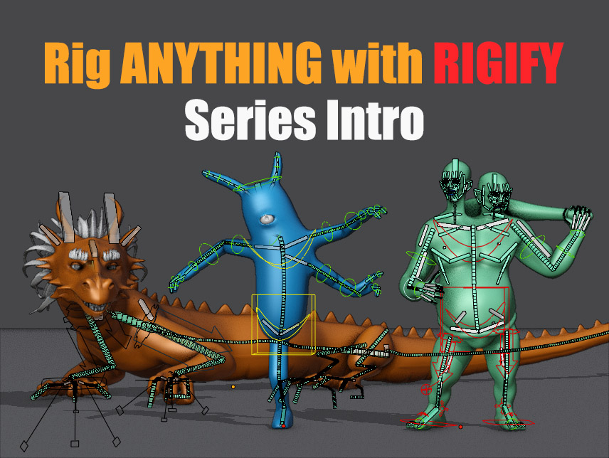 rig anything with rigify course chapter 0