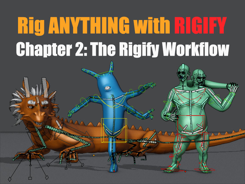 rig anything with rigify course chapter 2