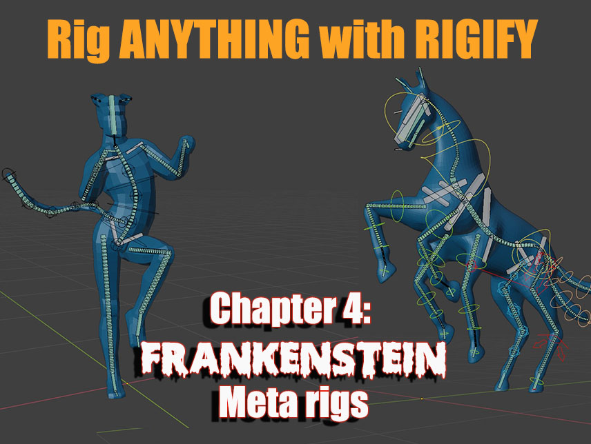 rig anything with rigify course chapter 4