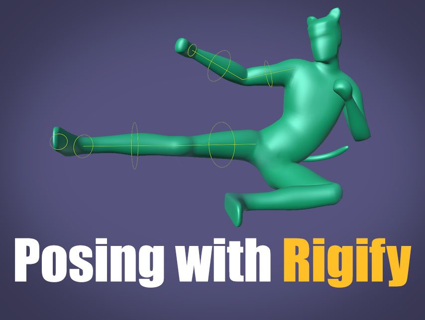 rigify tutorial chapter 8 posing a character
