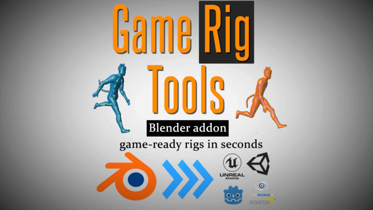 blender game rig tools