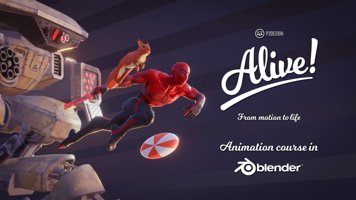 alive animation course by pierrick