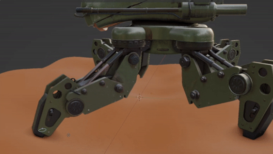 blender mechanical rigging