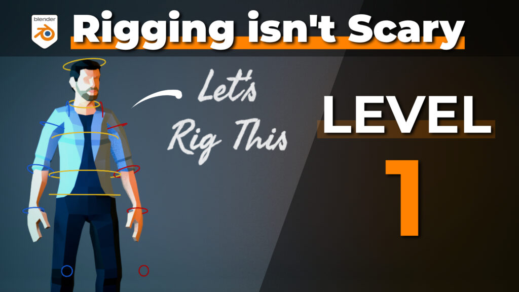 blender Rigging isn't Scary level 1