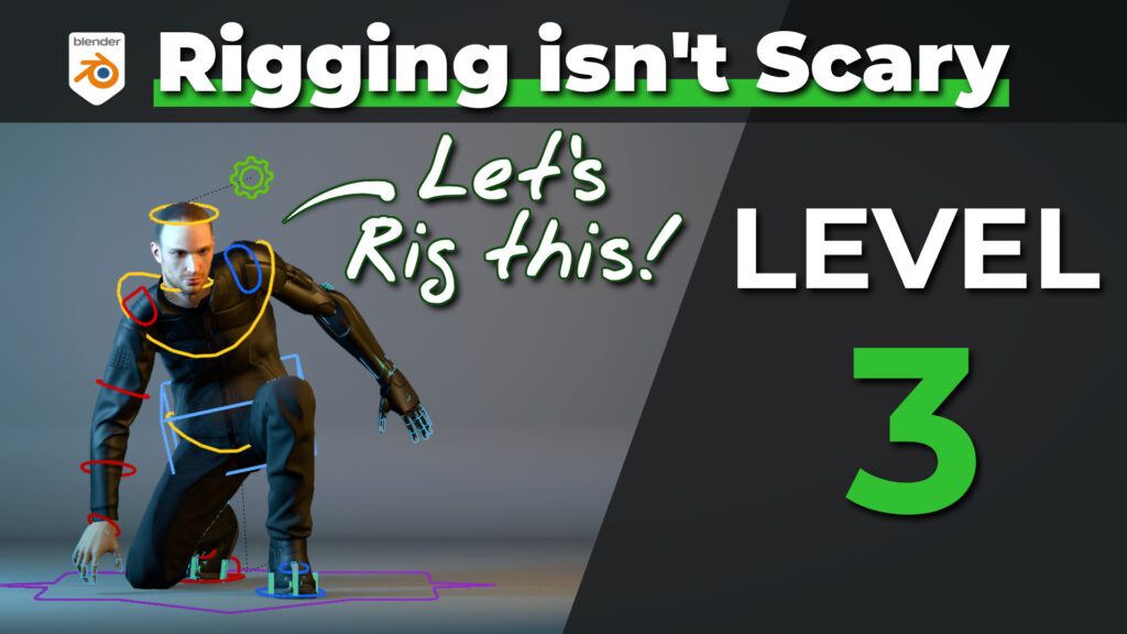 blender Rigging isn't Scary level 3